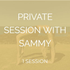Purchase a single private session with Sammy