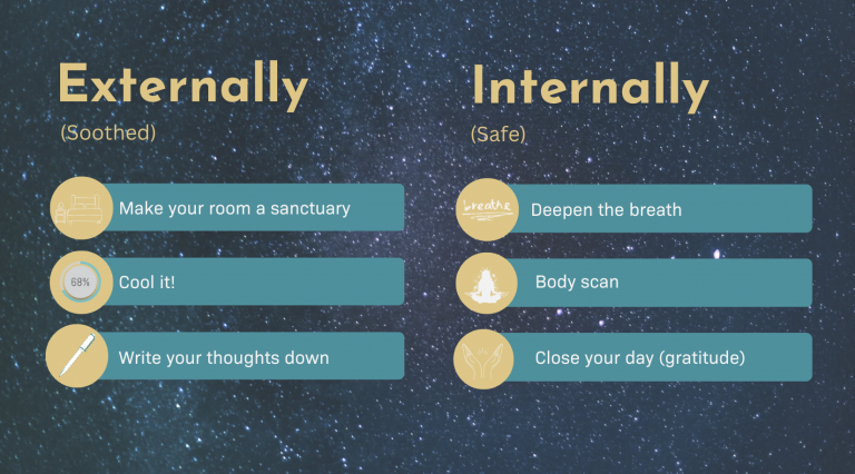 Internal and External Cues for sleep